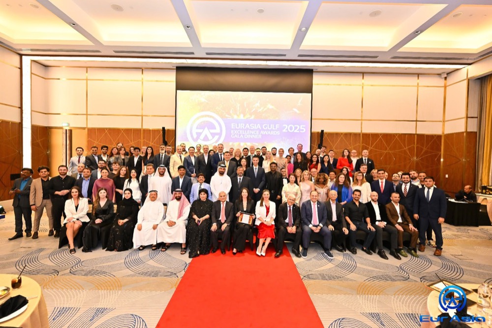 Haruta Advisory CEO speaks at the EurAsia Gulf 2025 Excellence Awards Gala Dinner