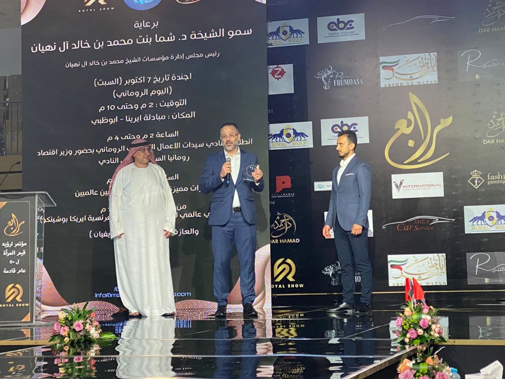 Haruta Advisory CEO recognized by UAE-Romania Business Ladies Club